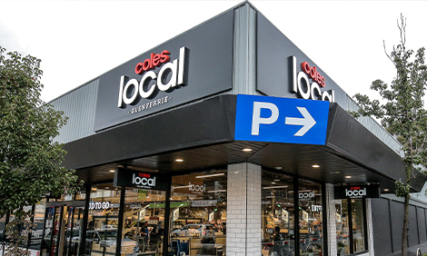 Coles Local store at Glenferrie