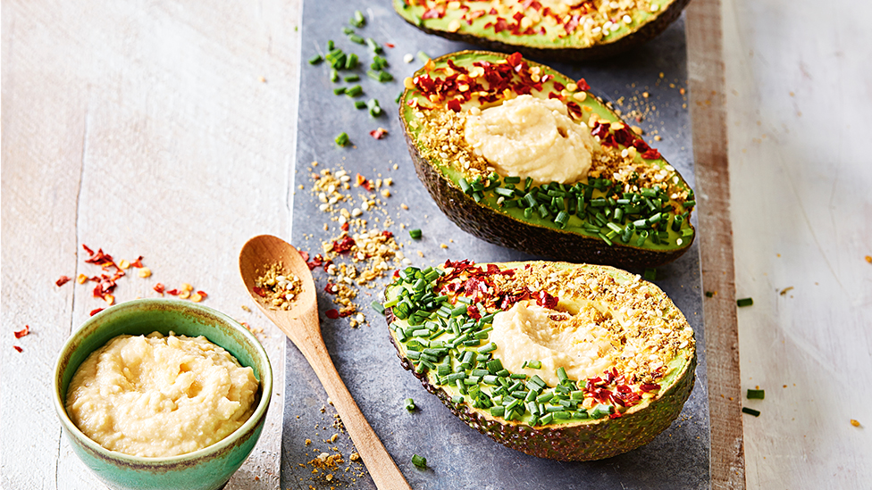 Quick and Easy Avocado With Hummus recipe Coles