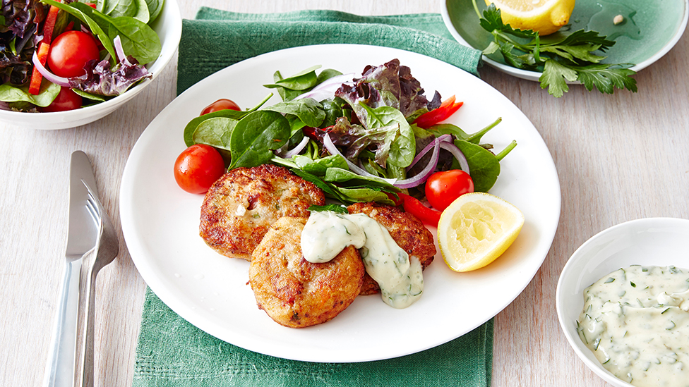 Corned beef hash patties with parsley sauce recipe Coles