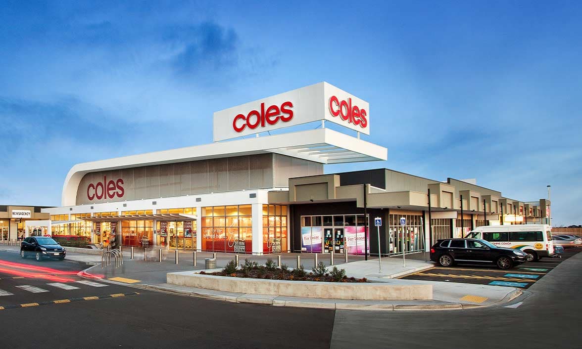 Photo of a Coles supermarket