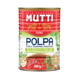 Mutti Polpa Finely Chopped Tomatoes With Herb | 400g