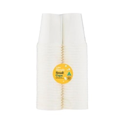 Coles Simply Small Cups 250ml | 50 Pack