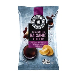 Red Rock Deli Sea Salt & Bal Vinegar Potato Chips | 165g