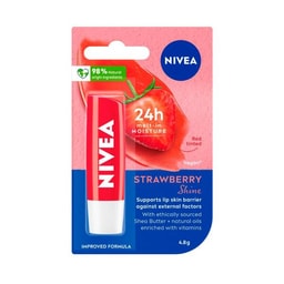 Nivea Lip Balm Strawberry Shine | 4.8g