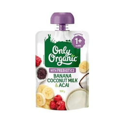 Only Organic Coconut Banana & Acai Smoothie | 100g