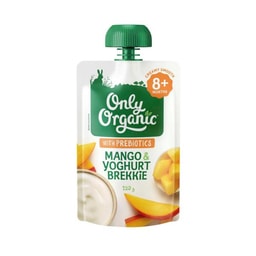 Only Organic Mango & Yoghurt Brekkie Baby Food Pouch 8+ Months | 120g