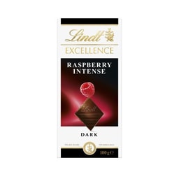 Lindt Excellence Raspberry Intense Dark Chocolate Block | 100g