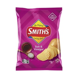 Smith's Crinkle Cut Salt And Vinegar Potato Chips | 170g