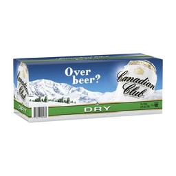 Canadian Club & Dry Can 375ml | 10 Pack