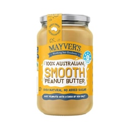 Mayver's Smooth Natural Peanut Butter | 375g