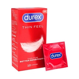 Durex Fetherlite Ultra Thin Feel Condoms | 10 pack