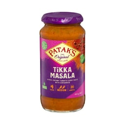 Buy Patak's Butter Chicken Simmer Sauce Mild 450g | Coles