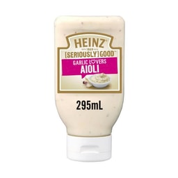 Heinz Mayo Seriously Good Garlic Lovers Aioli | 295mL
