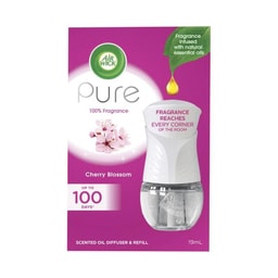 Air Wick Pure Scented Oil Diffuser & Refill Cherry Blossom | 19mL