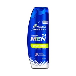 Head & Shoulders Ultra Men 2 In1 Sports Fresh Anti-dandruff Shampoo + Conditioner | 400mL