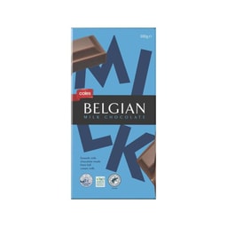 Coles Belgian Milk Chocolate Block | 200g