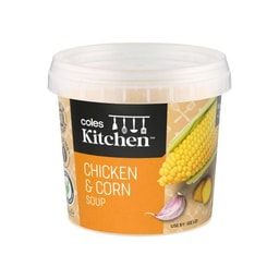 Coles Kitchen Chicken & Corn Soup | 300g