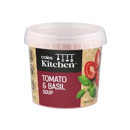 Coles Kitchen Tomato & Basil Soup | 300g