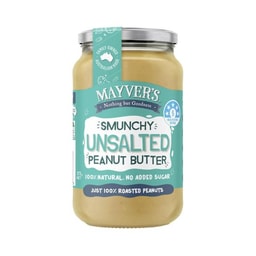 Mayver's Smunchy Natural Unsalted Peanut Butter | 375g