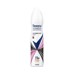 Rexona Women Antiperspirant Aerosol Advanced Invisible Dry Pure Deodorant | 220mL