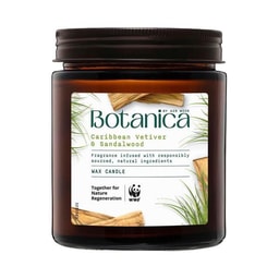 Botanica Caribbean Vetiver & Sandalwood Candle | 1 each