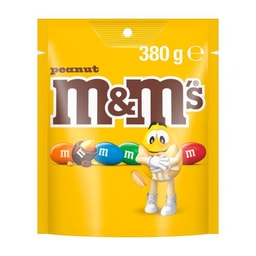 M&M'S Peanut Milk Chocolate Snack & Share Bag | 380g