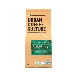 Coles Urban Coffee Culture Organic Coffee Beans | 1 kg