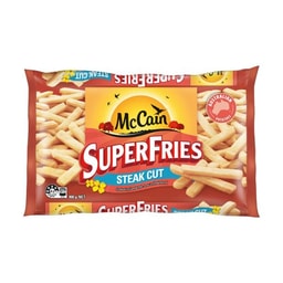 McCain Superfries Frozen Potato Chips Steak Cut | 900g