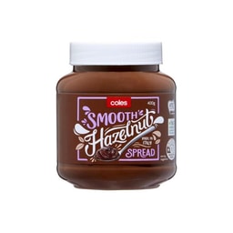 Coles Hazelnut Smooth Spread | 400g