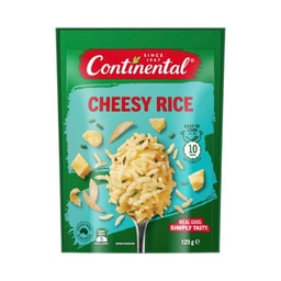 Buy Continental Rice Family Cheesy 190g | Coles
