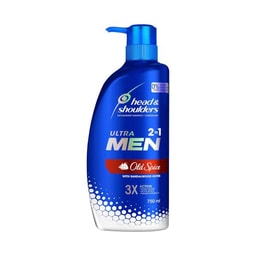 Head & Shoulders Ultramen Shampoo 2 In 1 Old Spice | 750mL