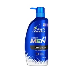 Head & Shoulders Ultramen Shampoo 2 In 1 Deep Clean | 750mL