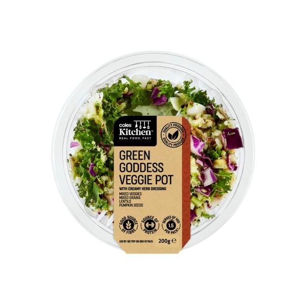 Buy Coles Va Green Goddess Better Bowl 200g | Coles