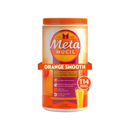 Metamucil Powder 114 Dose Daily Fibre Supplement Smooth Orange | 673g