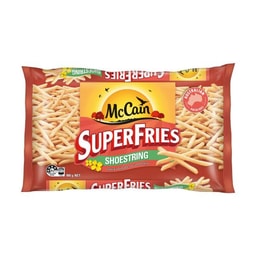 McCain Superfries Frozen Potato Chips Shoestring | 900g