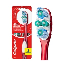 Colgate 360 Optic White Toothbrush Soft | 3 pack