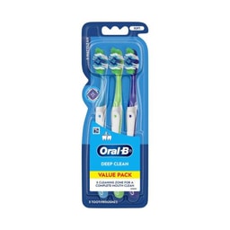 Oral B Complete 5 Way Clean Soft Toothbrush | 3 Pack