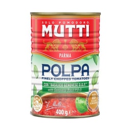 Mutti Polpa Finely Chopped Tomatoes With Basil | 400g