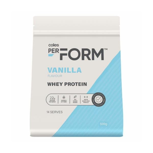 Coles Perform Whey Protein