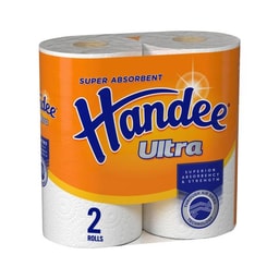 Handee Ultra Paper Towels Crisp White | 2 pack