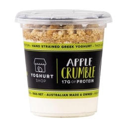 The Yoghurt Shop Apple Crumble | 190g
