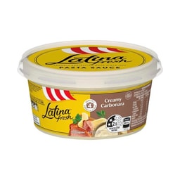 Latina Fresh Creamy Carbonara Pasta Sauce | 425g