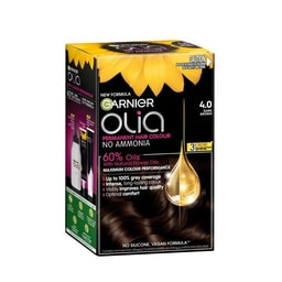 Garnier Olia Hair Colour 4.0 Dark Brown | 1 each