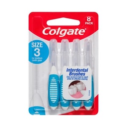 Colgate Interdental Brush Size 3 | 8 pack