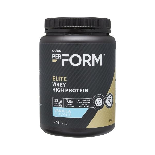 Coles Perform Elite Whey High Protein