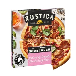 McCain Rustica Sourdough Salami & Leg Ham Pizza | 430g