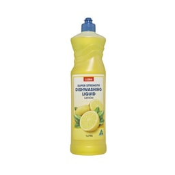 Coles Super Strength Lemon Dishwashing Liquid | 1L