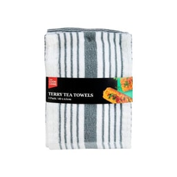 Cook & Dine Terry Tea Towels | 5PACK