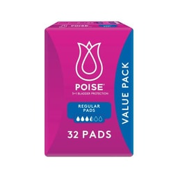 Buy Poise Pads For Bladder Leaks Regular 16 pack | Coles