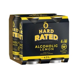 Hard Rated Can 375ml | 4 Pack